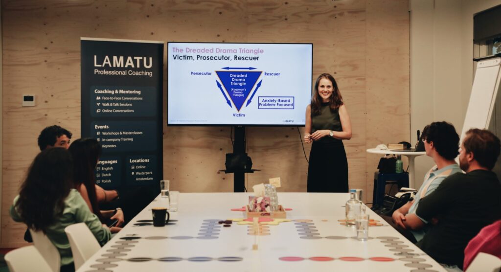 In-company workshop conducted by Monika Matuszewska from LaMatu Professional Coaching Services