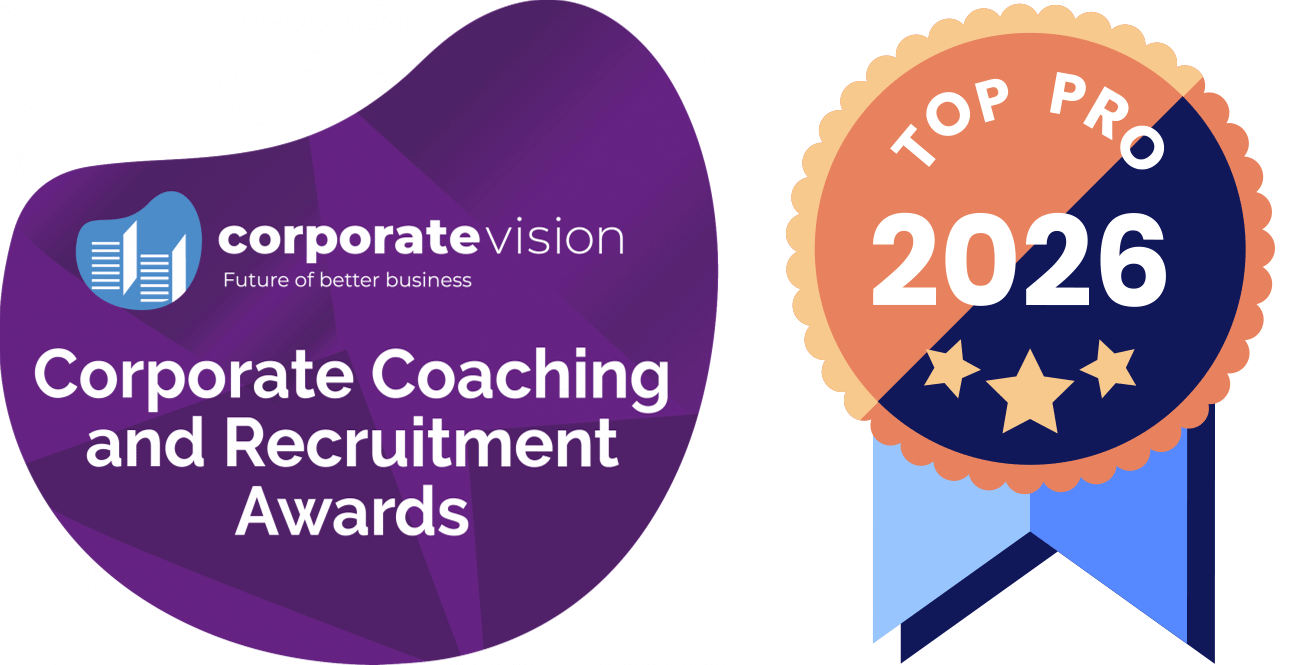 Logos of Professional Awards of Coach Monika Matuszewska from LaMatu Professional Coaching Services