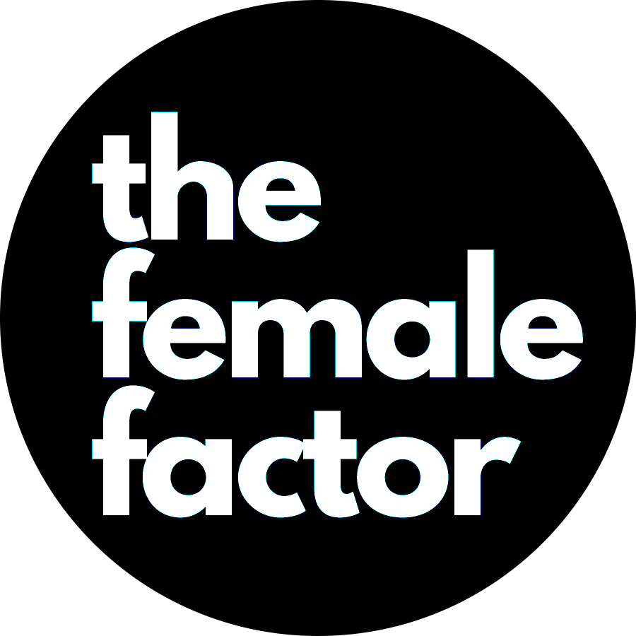the female factor logo black