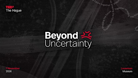 TEDx event in the Hague, the Netherlands